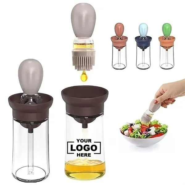 Silicone Brush Head Oil Bottle