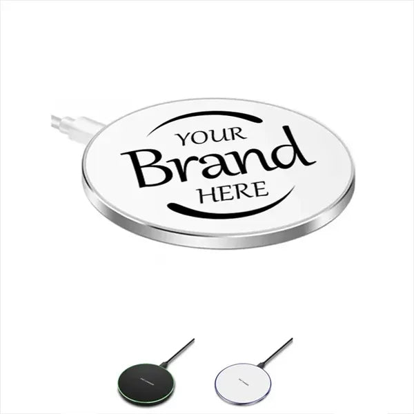 15W Aluminum Wireless Phone Charger With Qi Standard