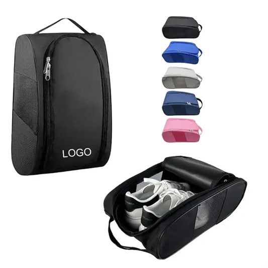 Oxford Cloth Portable Golf Shoe Bag