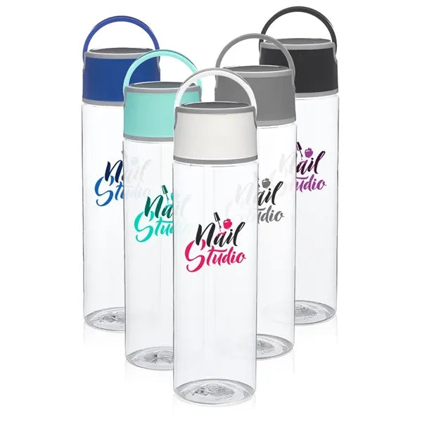 23 oz. Chenab Plastic Water Bottles