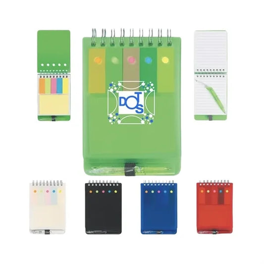 Waterproof PP Cover Notebook With Pen