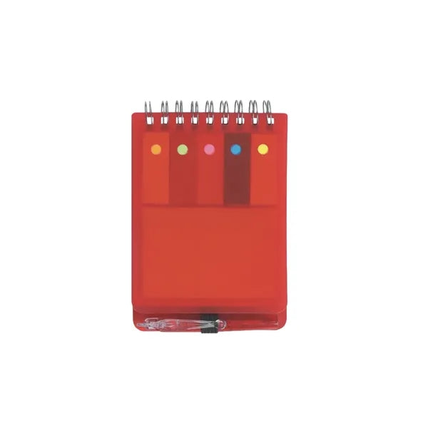 Waterproof PP Cover Notebook With Pen