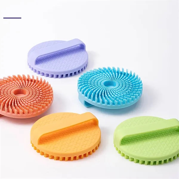 Silicone Body Scrubber,Ultra-Soft Bath Massage Exfoliator