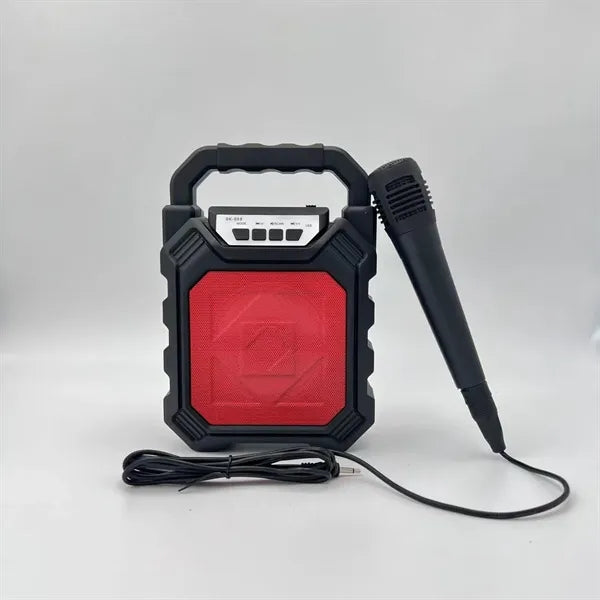Portable PA System Wireless Speaker with Microphone