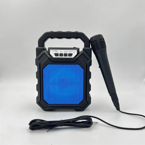 Portable PA System Wireless Speaker with Microphone