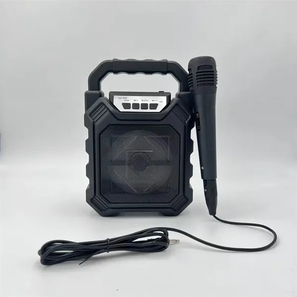 Portable PA System Wireless Speaker with Microphone