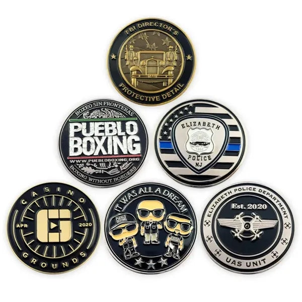 Challenge Coin Double Sided 2''