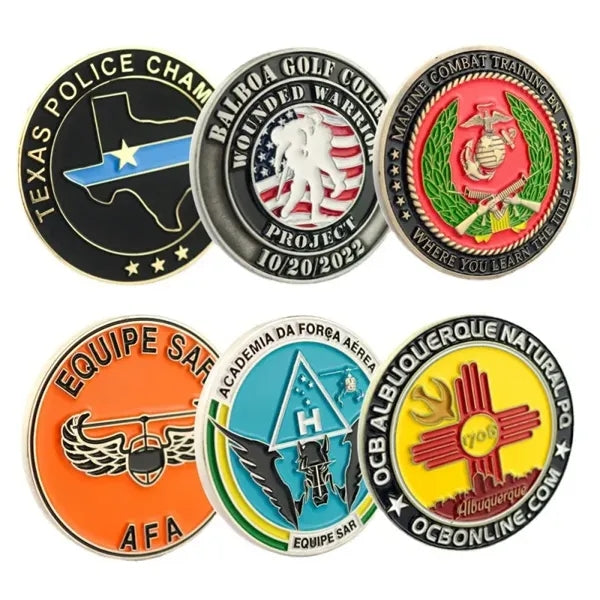 Challenge Coin Double Sided 2''