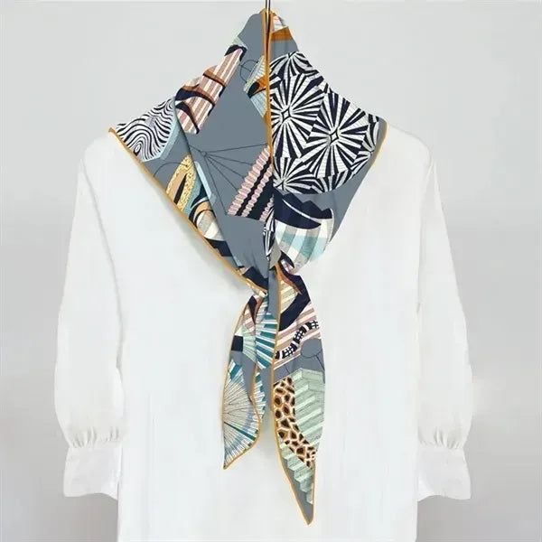 Silk-Feel Satin Head & Hair Scarf