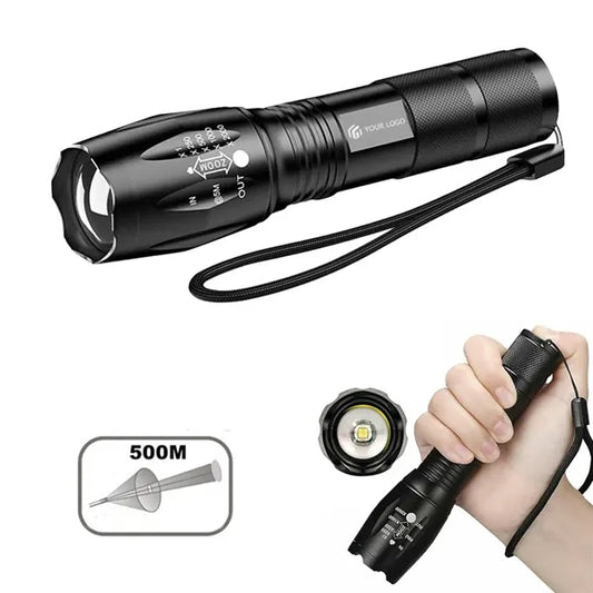 Outdoor extremely bright long life LED lighting flashlight