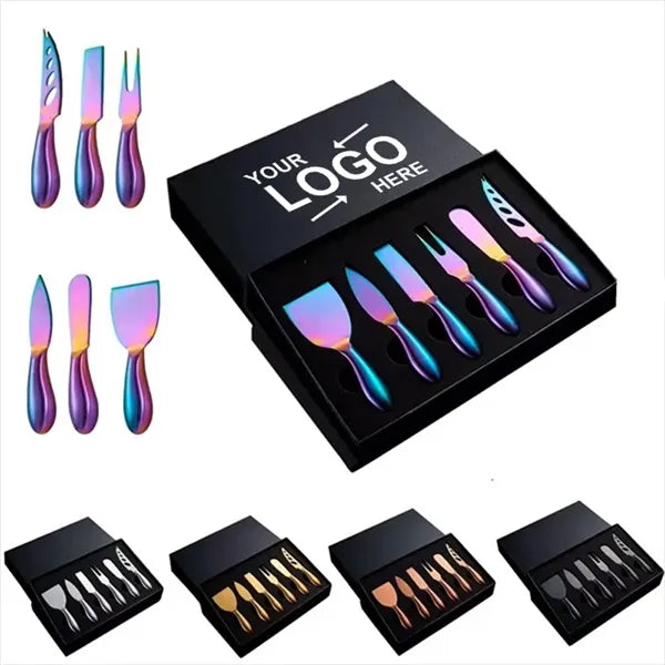 6 In 1 Cheese Knife Set