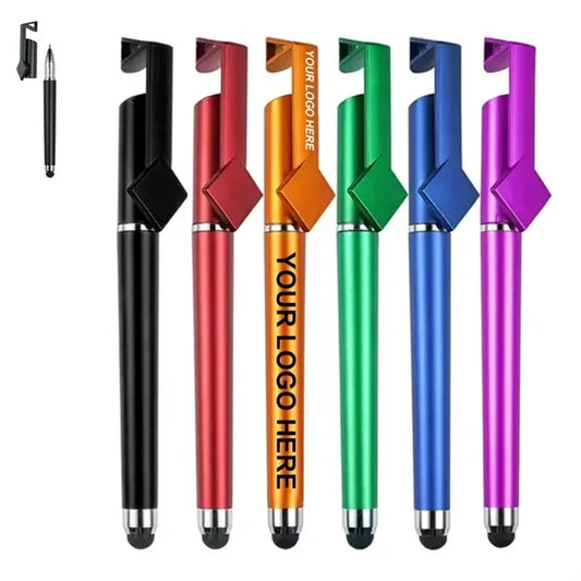 Advertising Gel Pen With Phone Stand