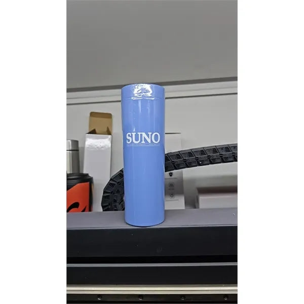 16Oz Skinny Tumblers with Lids and Straws