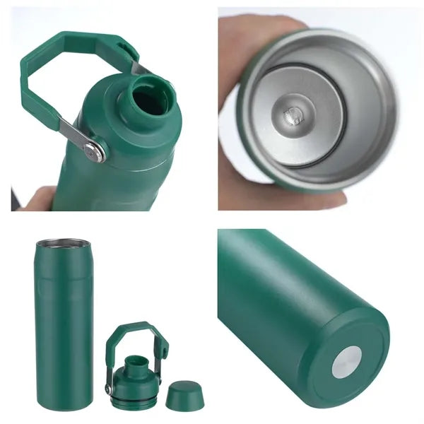 Portable Large Travel Car Stainless Steel Water Bottle
