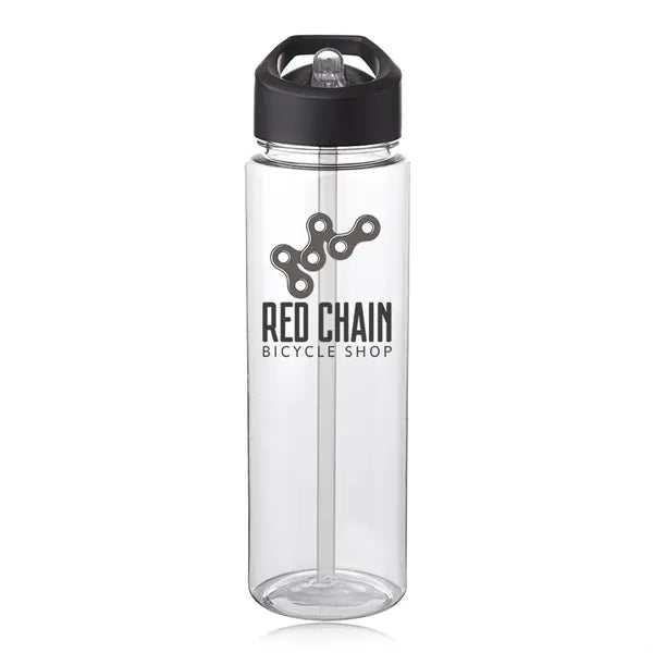 24 oz. Borneo Plastic Water Bottles with Carrying Handle