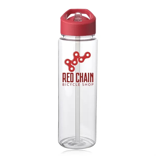 24 oz. Borneo Plastic Water Bottles with Carrying Handle