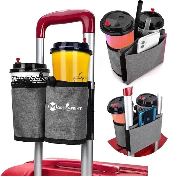 Luggage Travel Cup Tablet Holder Drink Caddy for Suitcase