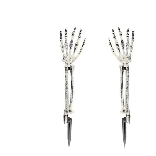 Spooky Skeleton Hand Ground Stake Set
