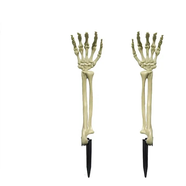 Spooky Skeleton Hand Ground Stake Set