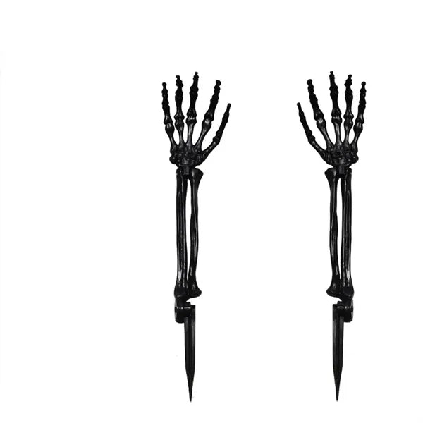 Spooky Skeleton Hand Ground Stake Set