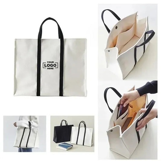 Full Color Luxury Fashionable Two-Tone Cloth Bags