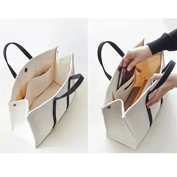Full Color Luxury Fashionable Two-Tone Cloth Bags