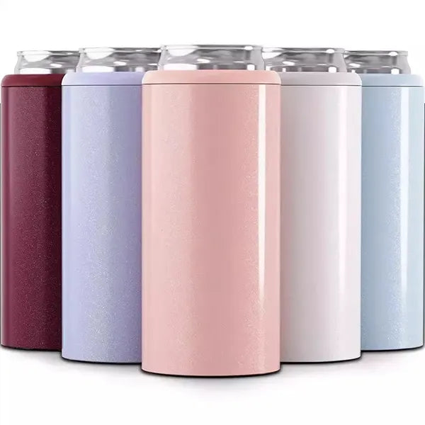 12oz Skinny Stainless Steel Beer Can Cooler