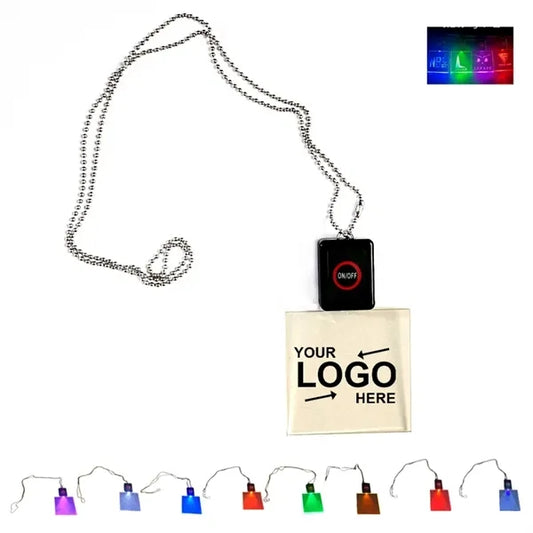 LED Acrylic ID Card With Lanyard