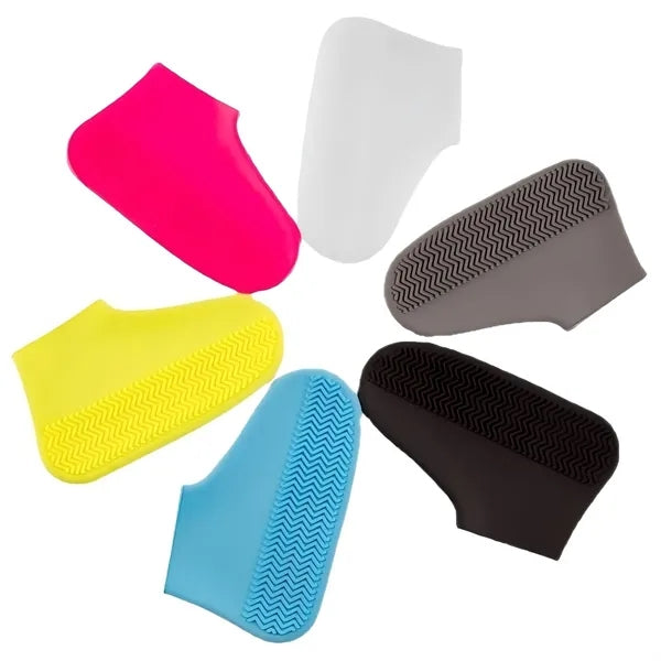 Thickened wear-resistant and rainproof silicone foot covers