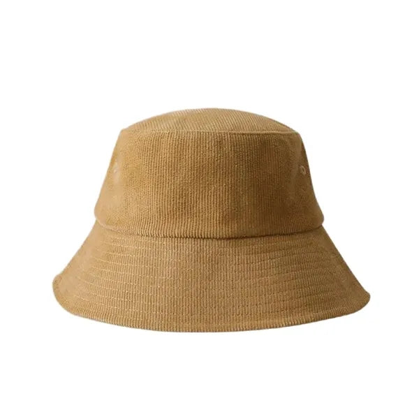 Corduroy fisherman hat