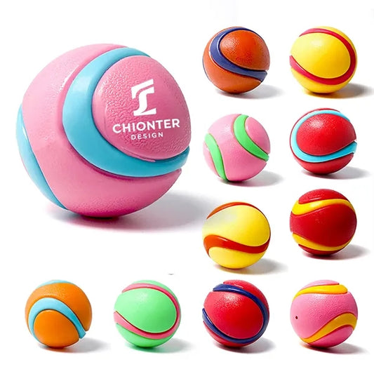 Squeaky 2.55" Bite-Resistant Dog Ball