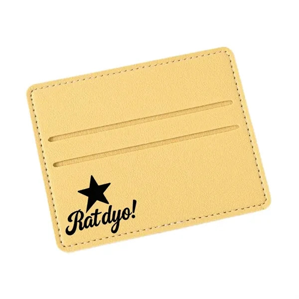 One-Piece Leather Card Holder