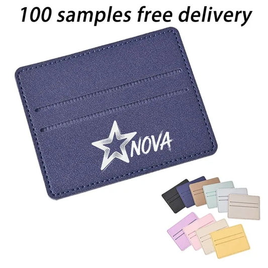 One-Piece Leather Card Holder