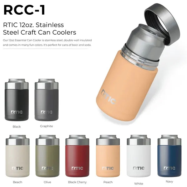 RTIC Stainless Steel Can Cooler
