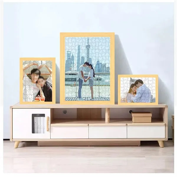 Jigsaw Puzzle Toy with Logo Design Print