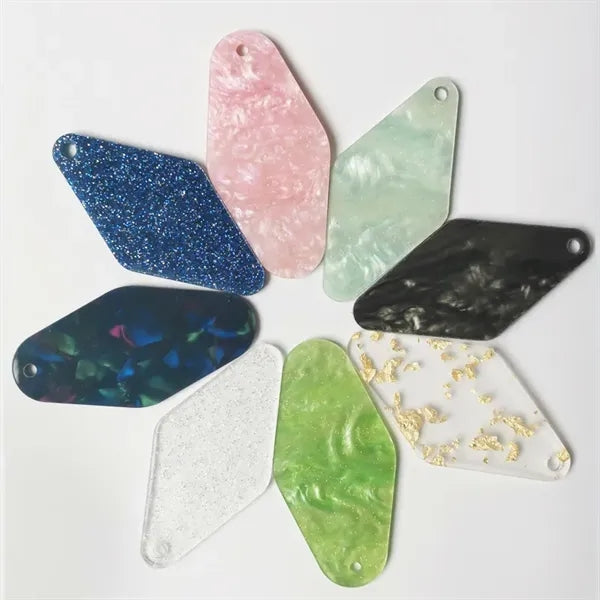 Acrylic Hotel Keychain Motel Key Tag
