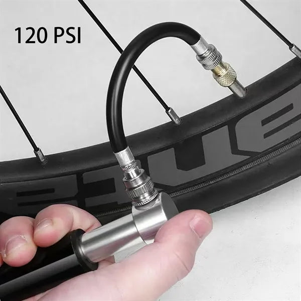 Portable Bike Pump Compact High Pressure Lightweight Design