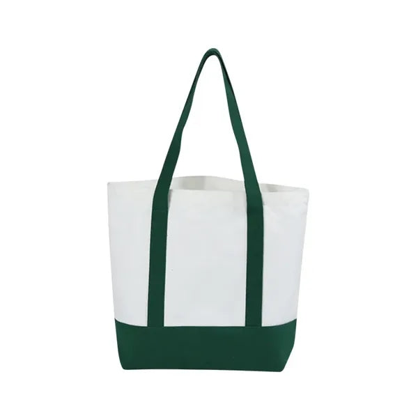 Colorful Handle Canvas Tote Bag