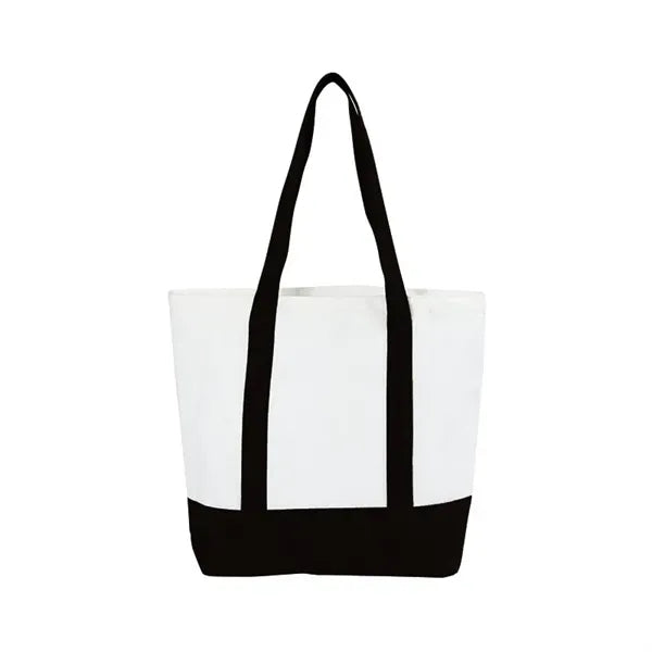 Colorful Handle Canvas Tote Bag