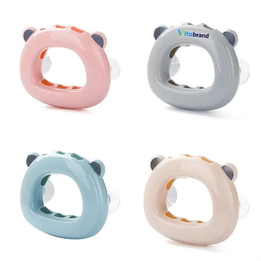 Suction Toothbrush Holder,Cartoon Bear,Wall Mount