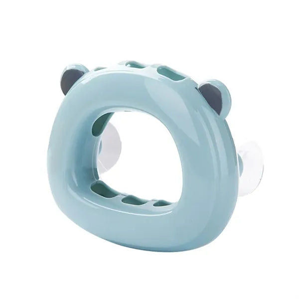 Suction Toothbrush Holder,Cartoon Bear,Wall Mount