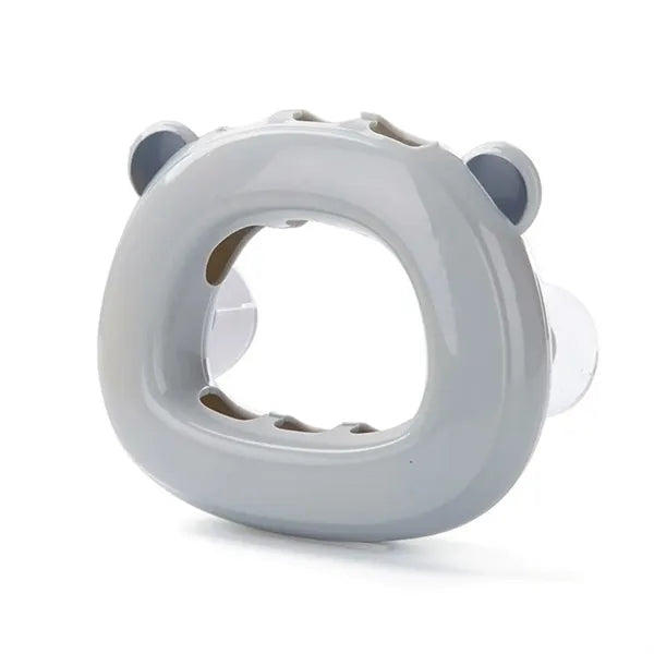 Suction Toothbrush Holder,Cartoon Bear,Wall Mount