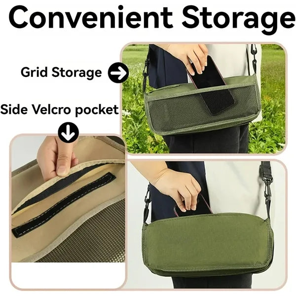 Portable Folding Camping Stool with Carry Bag