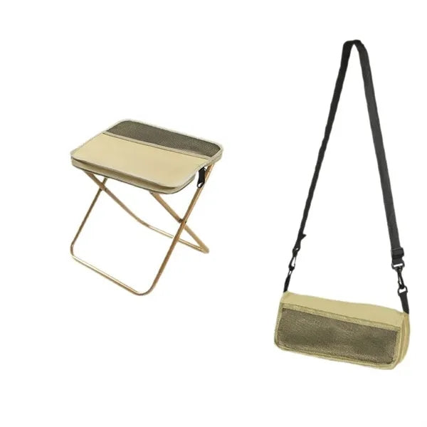 Portable Folding Camping Stool with Carry Bag