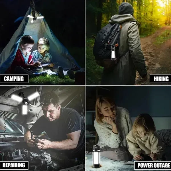 Rechargeable Camping Lantern Portable Outdoor Flashlight