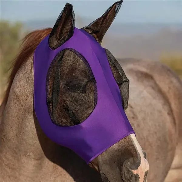 Horse Face Cover Mask with UV Insect Protection