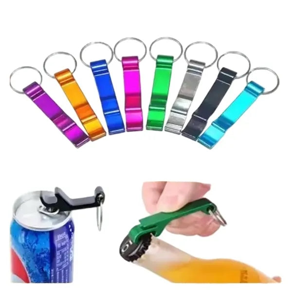 Aluminum Beer Opener w/ Key Chains