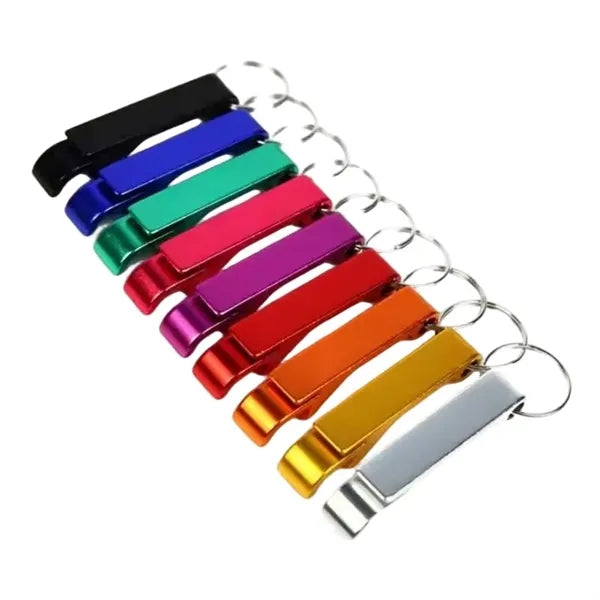 Aluminum Beer Opener w/ Key Chains