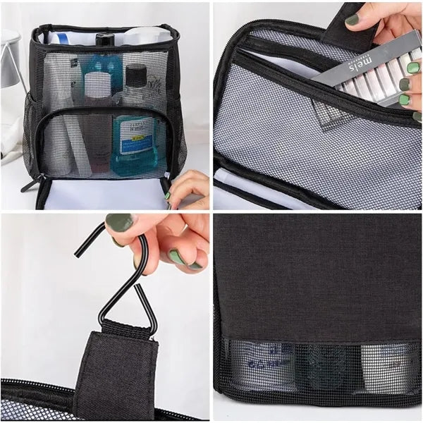 Hanging Mesh Shower Bag with Hook