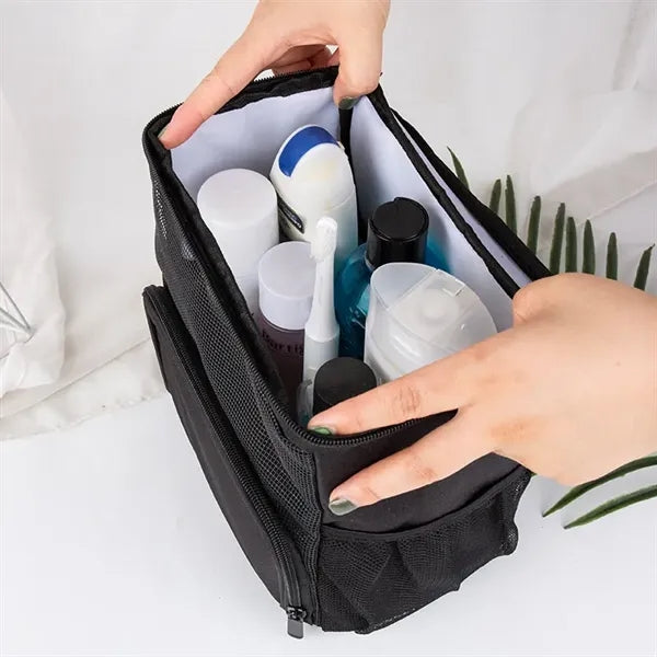 Hanging Mesh Shower Bag with Hook